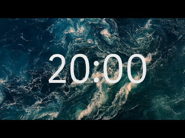 20 Minute Timer With Relaxing Music: Nature Theme