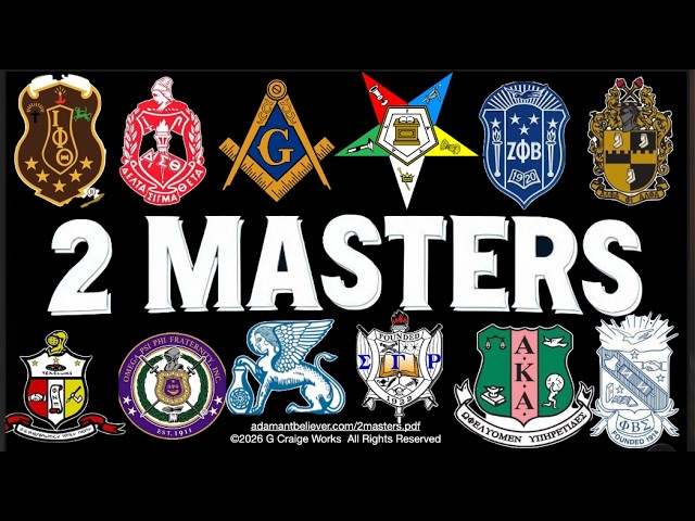 2 Masters - A Message By: G. Craige Lewis of EX Ministries