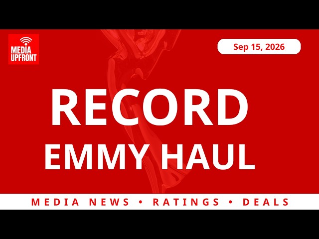 Widow's Bay's Record Emmys, Paramount's $7M Clock | Media Upfront