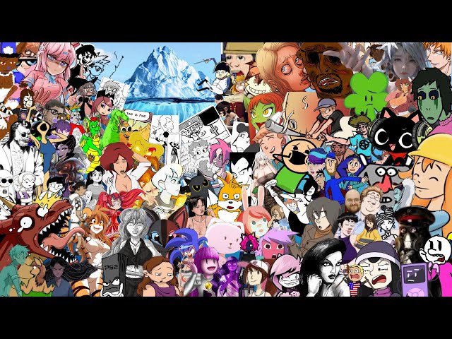 The FULL Webcomics Iceberg (SUPERCUT)