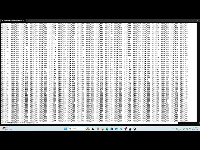 Break your Storage, Sysadmin Storage Testing, No space left on Device error, Inode Exhaustion