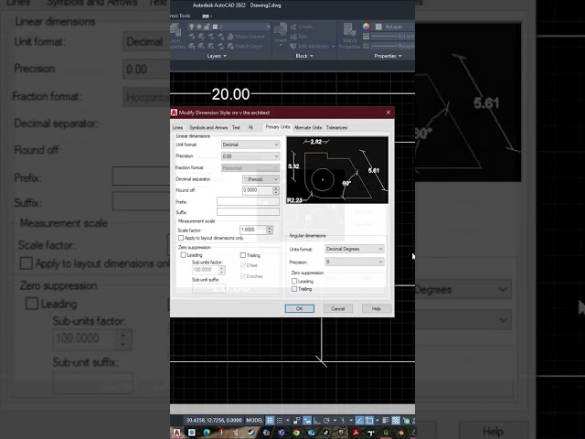 How to Add Units to Dimensions in AutoCAD 2026 (Step-by-Step)