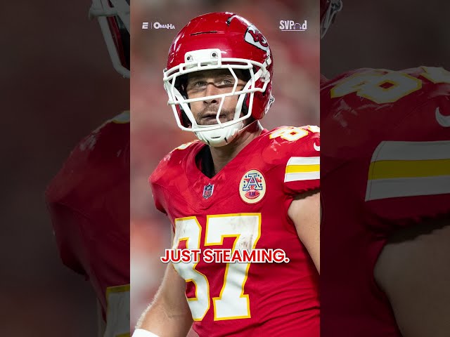 Travis Kelce's interaction with the Broncos pre-game 😳 #chiefs