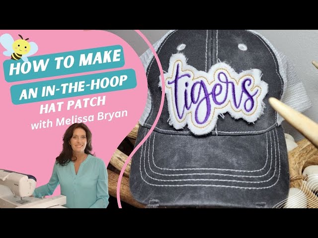 How to Make a Hat Patch in Your Embroidery Machine
