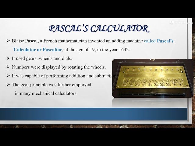 EARLY CALCULATING DEVICES - LOGIX 5