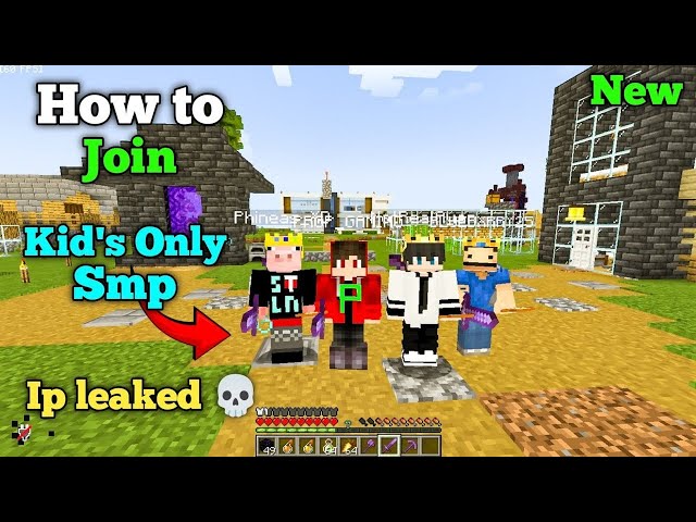 😱 How To Join 'KIDS ONLY' SMP Minecraft 1.21+ | Java + Bedrock + Cracked | 24/7 Online Server 😱