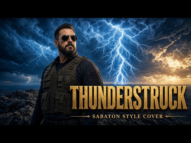 Thunderstruck but it's SABATON STYLE | Cover 🔥 Epic Military Metal