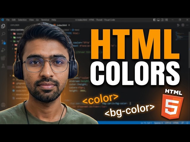 11. HTML Colors  #HTML5 #WebDevelopment#CodingForBeginners #Frontend #LearnToCode