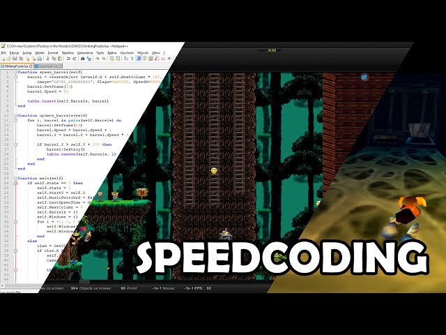Speedcoding - Claw Climbing Puzzle (Lua, CH, Factory in the Woods)