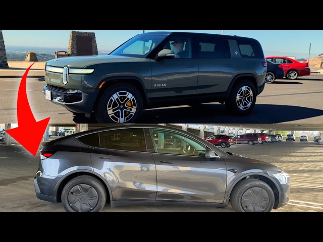 Going From Rivian R1S to Base Model Y