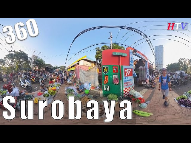 360VR Surobaya,East Java-China town and some more