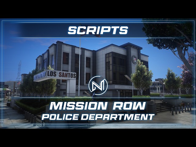 [SCRIPT] Mission Row Police Department | GTA 5, FiveM Scripts