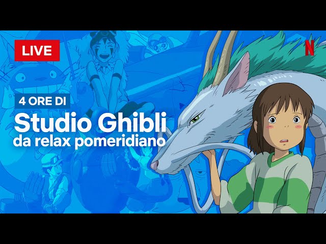 4 ore di Studio Ghibli per rendere il tuo pomeriggio super rilassante