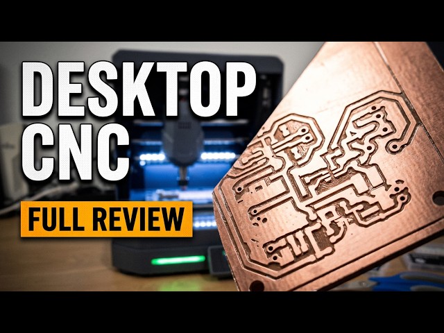 I Milled a Custom PCB at Home | Genmitsu Cubiko unboxing and full Review #1