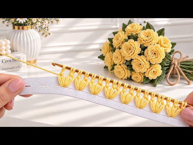 How to Crochet a Beautiful Flower Bouquet | Easy Crochet Flowers Tutorial
