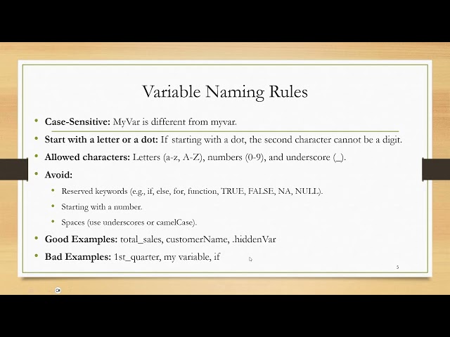 Statistics in R: R Data Structures: Variables, vectors, matrices, arrays, data frames and factors