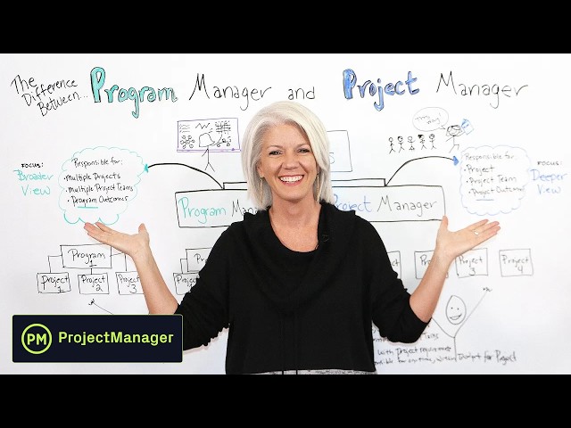 The Difference Between a Program Manager and a Project Manager