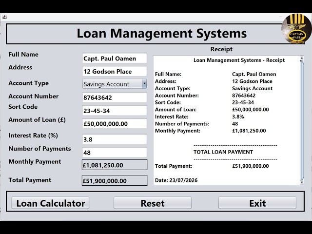 How to Make a Java Loan Management System Using NetBeans | Java Swing GUI Application -Full Tutorial