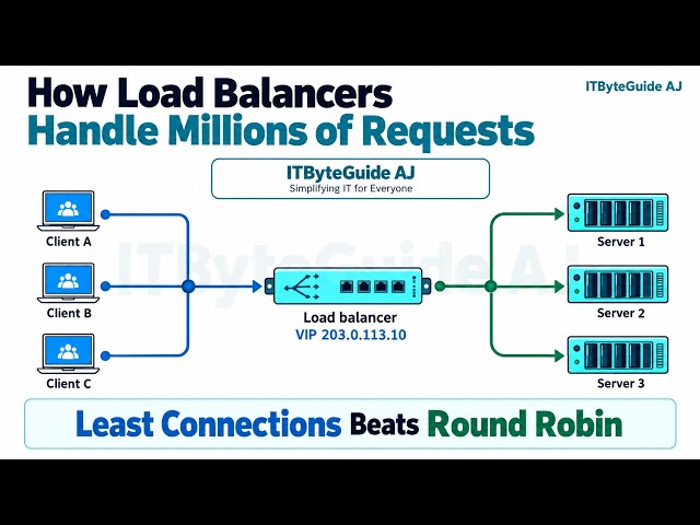 How Load Balancers Handle Millions of Requests | Load Balancer explained