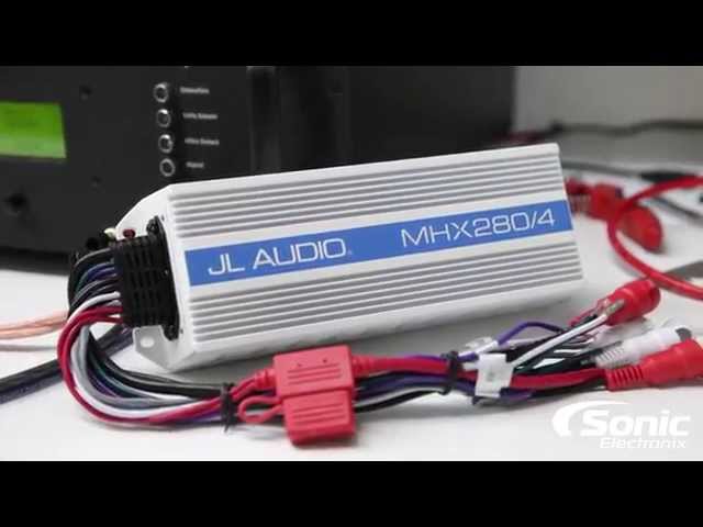 JL Audio MHX280/4 Marine Amplifier Dyno Test | SMD D'Amore AD-1