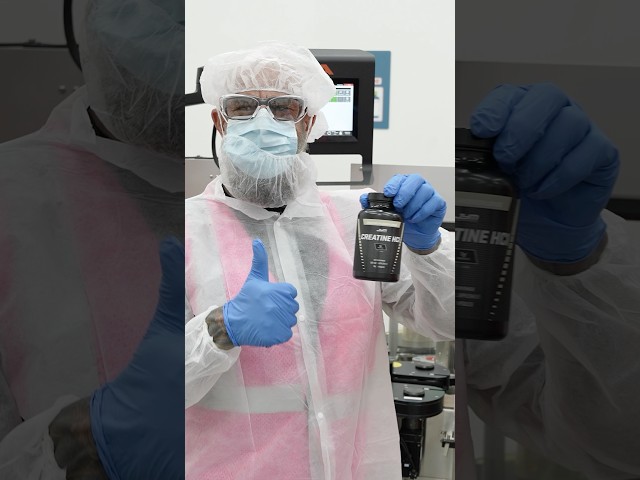Quality control matters. Here’s how @Lief Labs helps bring JYM Creatine HCl to life.