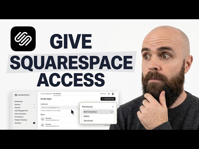 How To Give Squarespace Access [Step By Step]