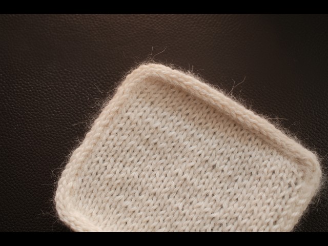 I-Cord Bind Off from a Picked up Edge Tutorial