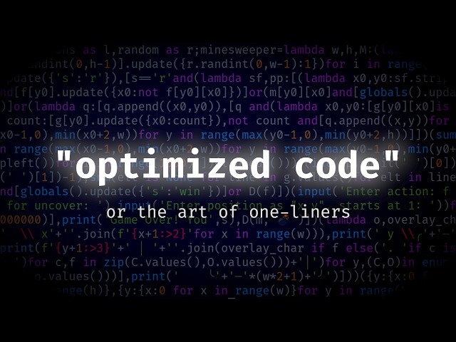 I Write Python Like THIS and now Everyone Hates Me