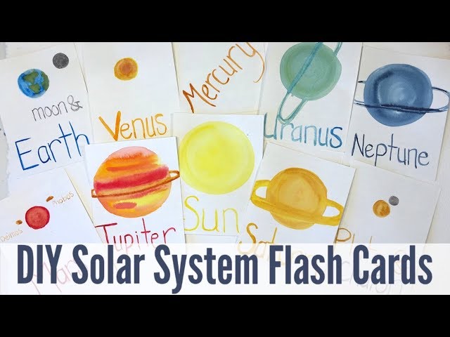 How to Make Astronomy Trivia Flashcards