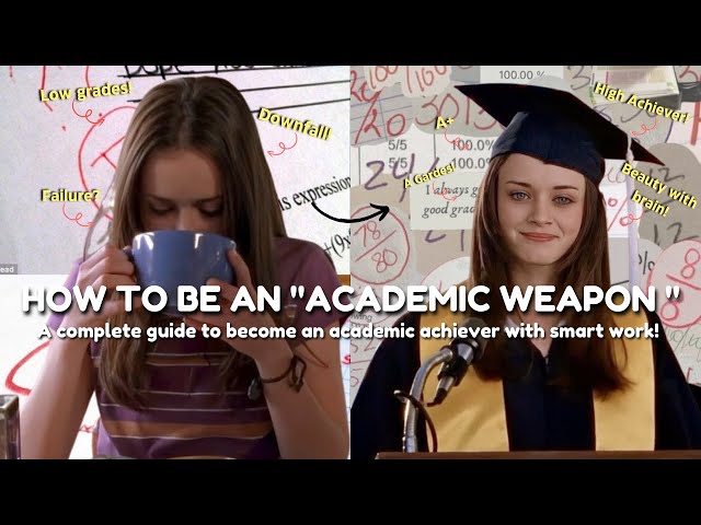 The Ultimate Guide to Being an Academic Weapon!⏐Genius Study Hacks to Become an Academic Weapon📖₊✧ 🖋
