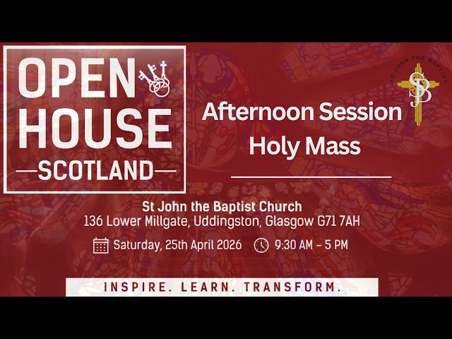 St John the Baptist Divine Renovation Open Day -  Holy Mass