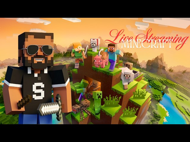 🎮 LIVE SURVIVAL MINECRAFT STREAM - NEW WORLD🎮