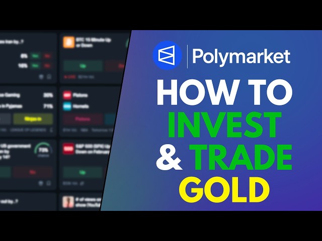 How To Invest & Trade Gold on Polymarket (Perps Trading Tutorial)