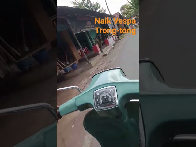 Vespa Trong-tong #vespa #vespaindonesia