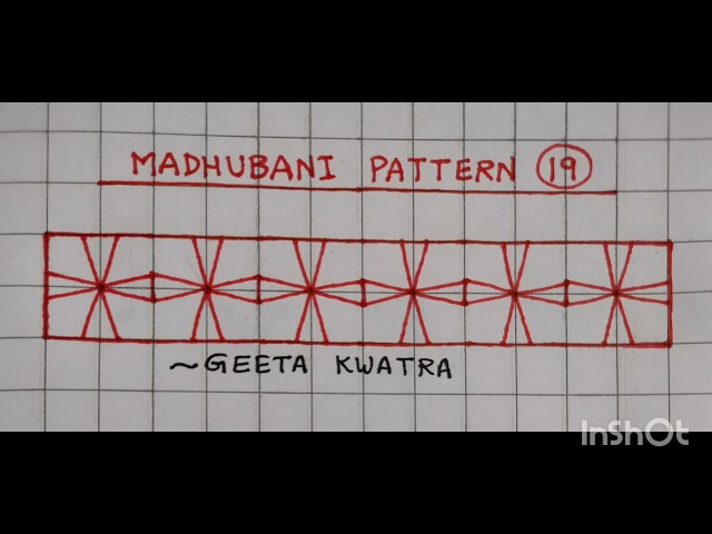 Madhubani Pattern Drawing Tutorial: Easy Step-by-Step Guide@geetakwatra699