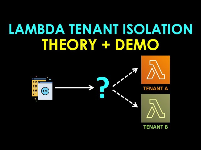 AWS Lambda Tenant Isolation - Simply Explained (Re:Invent 2025 Release)