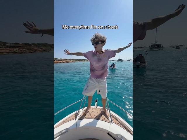 I stole a boat: