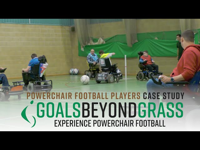 Goals Beyond Grass - Powerchair Football Players