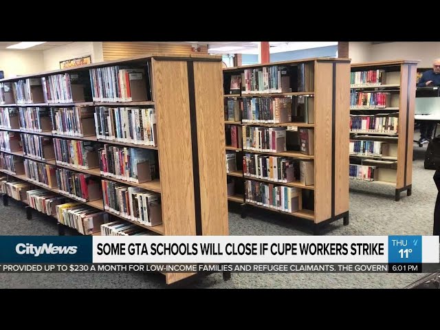 TDSB schools will close if CUPE deal isn't reached
