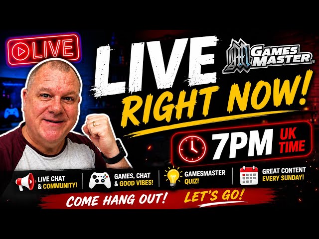 Sunday Shout Outs, Pints, Quizzes, GamesMaster + MORE...