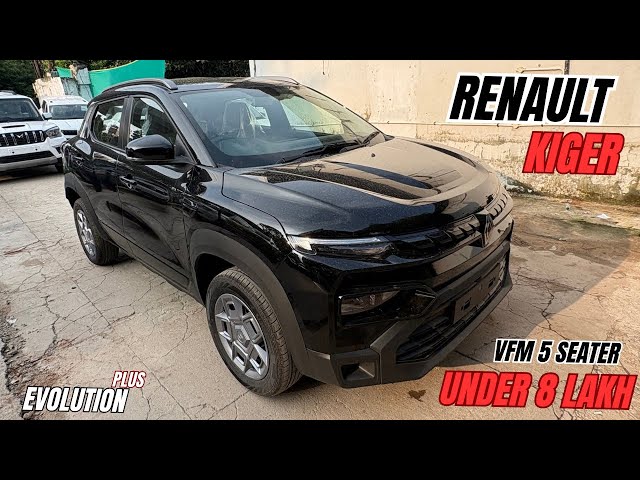 2026 New Renault Kiger Evolution Plus New Variant🔥Value For Money under 8 Lakh❤️ 5 Seater SUV #cars