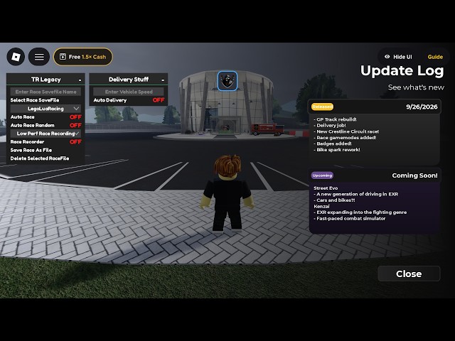 [DELIVERIES🍔NEW TRACKS] TR Legacy op script | auto delivery, auto racing and record race script