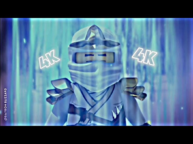 Ninjago Zane scene packs for edits (4K)