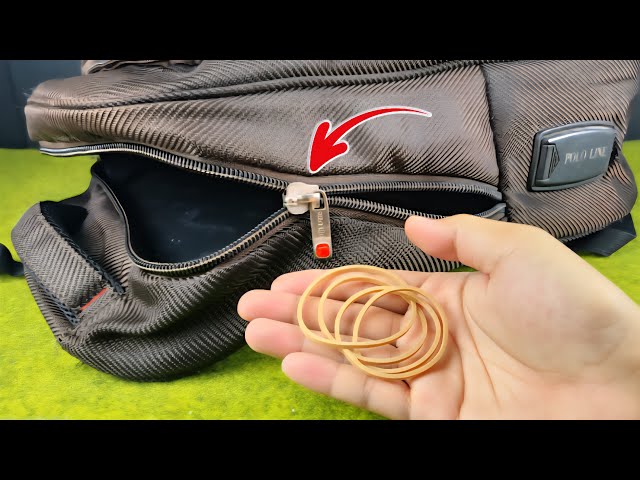 This zipper repair method will save you money! Brilliant idea