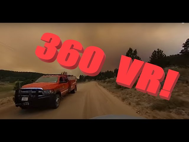 Colorado's Burning -- The Cameron Peak Fire!  360 VR!