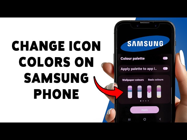 Change Icon Colors On Samsung Phone | Customize Android Home Screen 2026