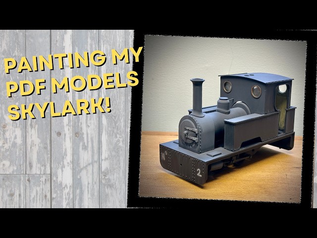 Painting my 16mm PDF Models Kerr Stuart Skylark!