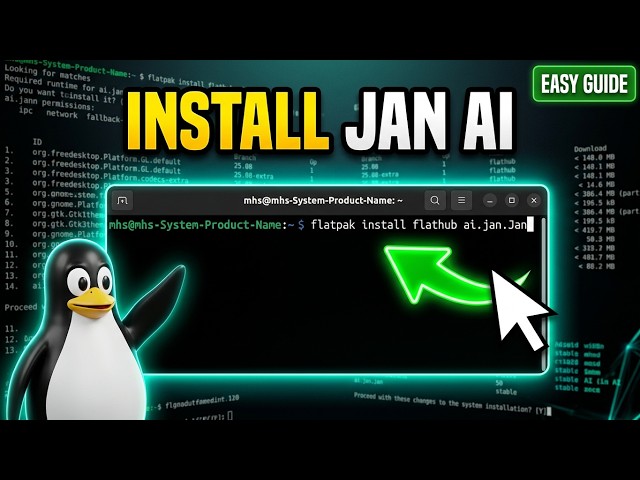 How to Install Jan AI on Linux | Run Local AI Models Easily 🤖🐧