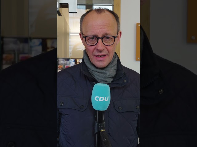 Tomorrow is what counts: If you want a change in politics, vote CDU with both votes.