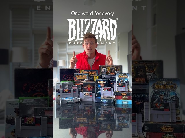 1 word for every Blizzard game